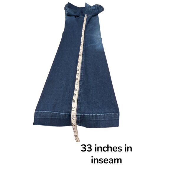 Ariat Trouser Jeans Women 33x33 Dark Wash Stretch Bootcut Western Denim - Picture 5 of 6